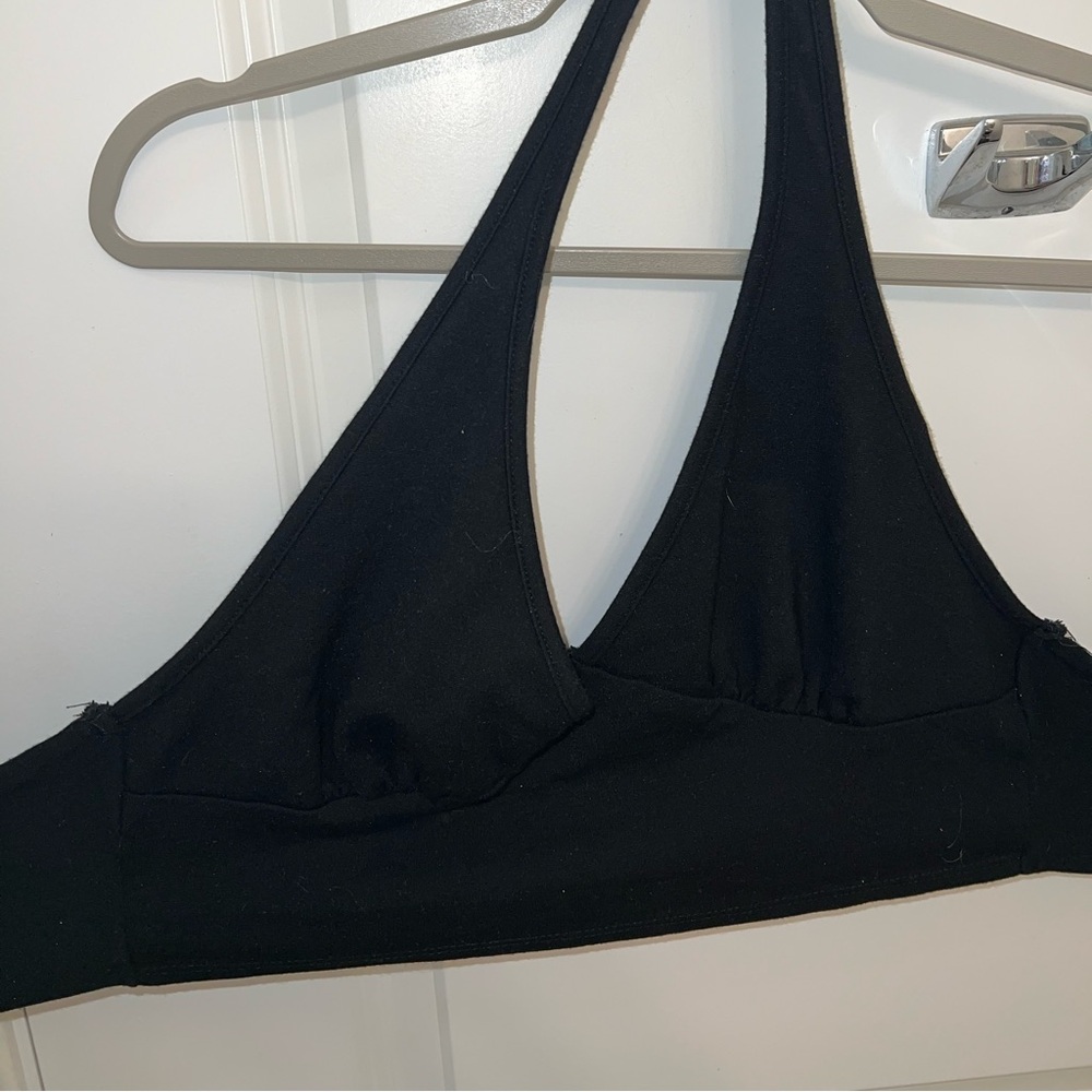 Altard state black halter top